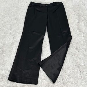 👒 Issac Mizrahi Satin Wide Leg Trouser
